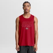 Nike Men's Nike Scarlet San Francisco 49ers Kickoff Miler Dri-FIT Tank Top