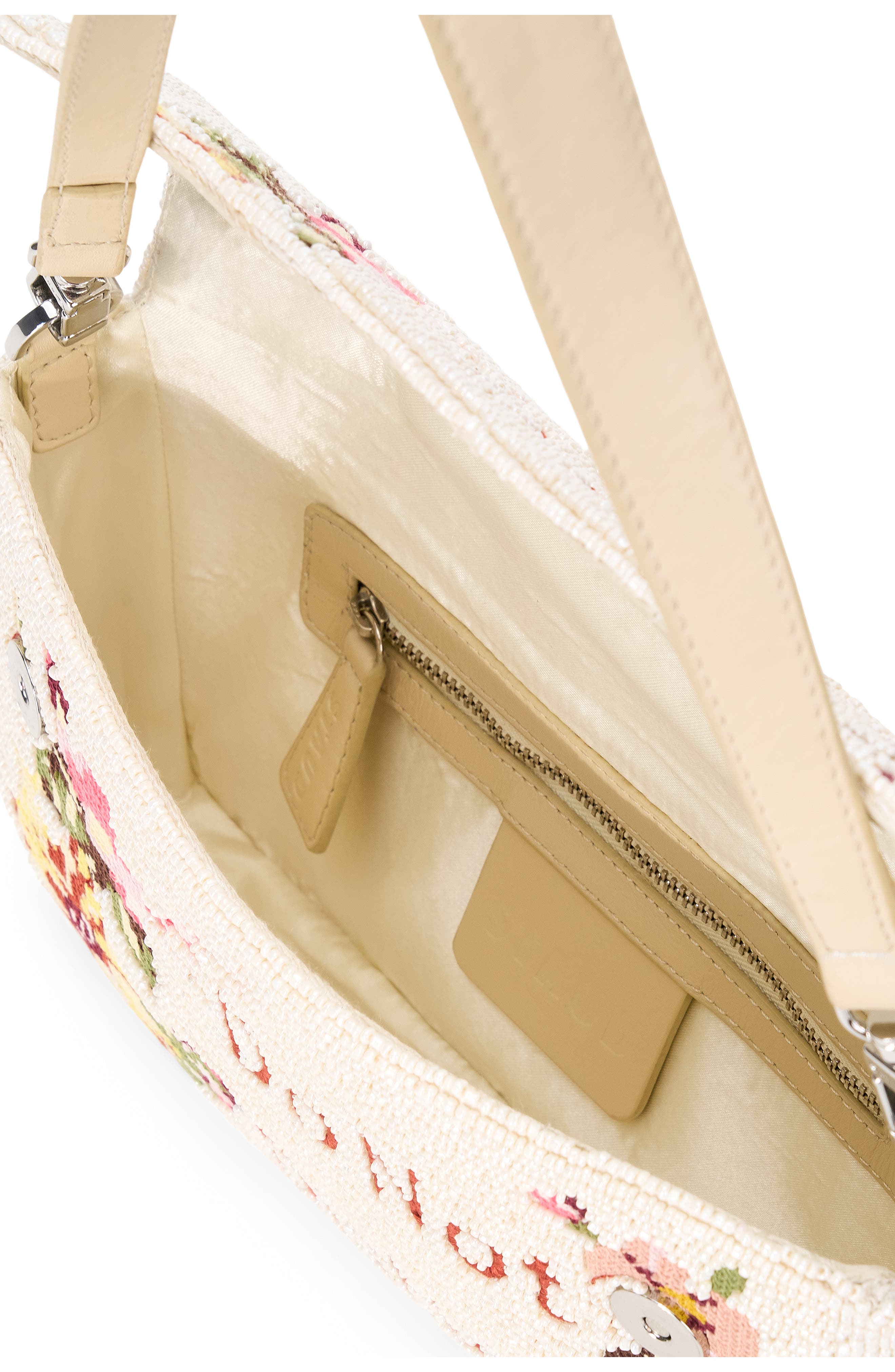 STAUD Timmy Beaded Convertible Shoulder Bag, Alternate, color, Do Not Disturb