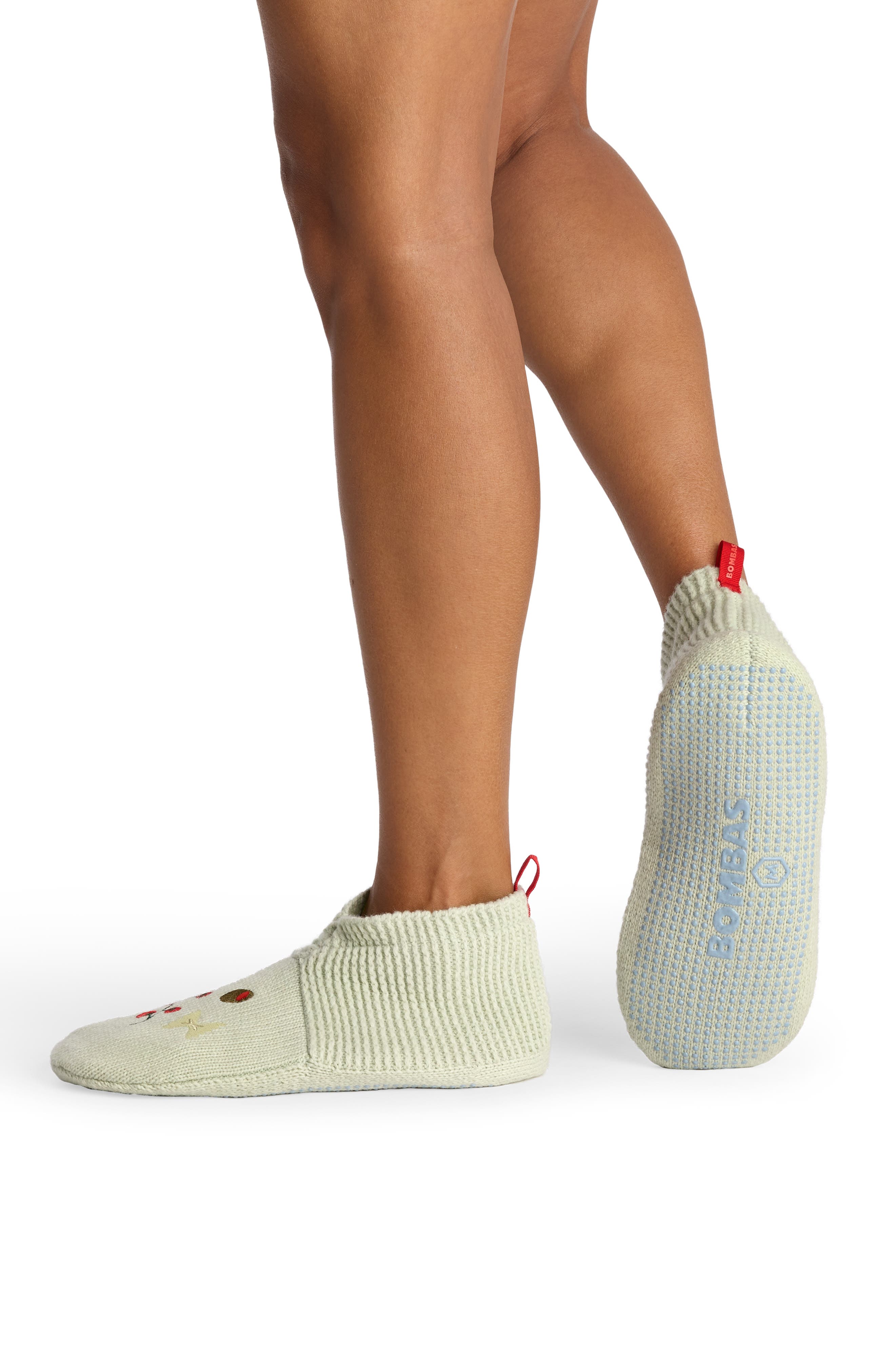 Supper Club Gripper Slipper, Alternate, color, FAINT FERN