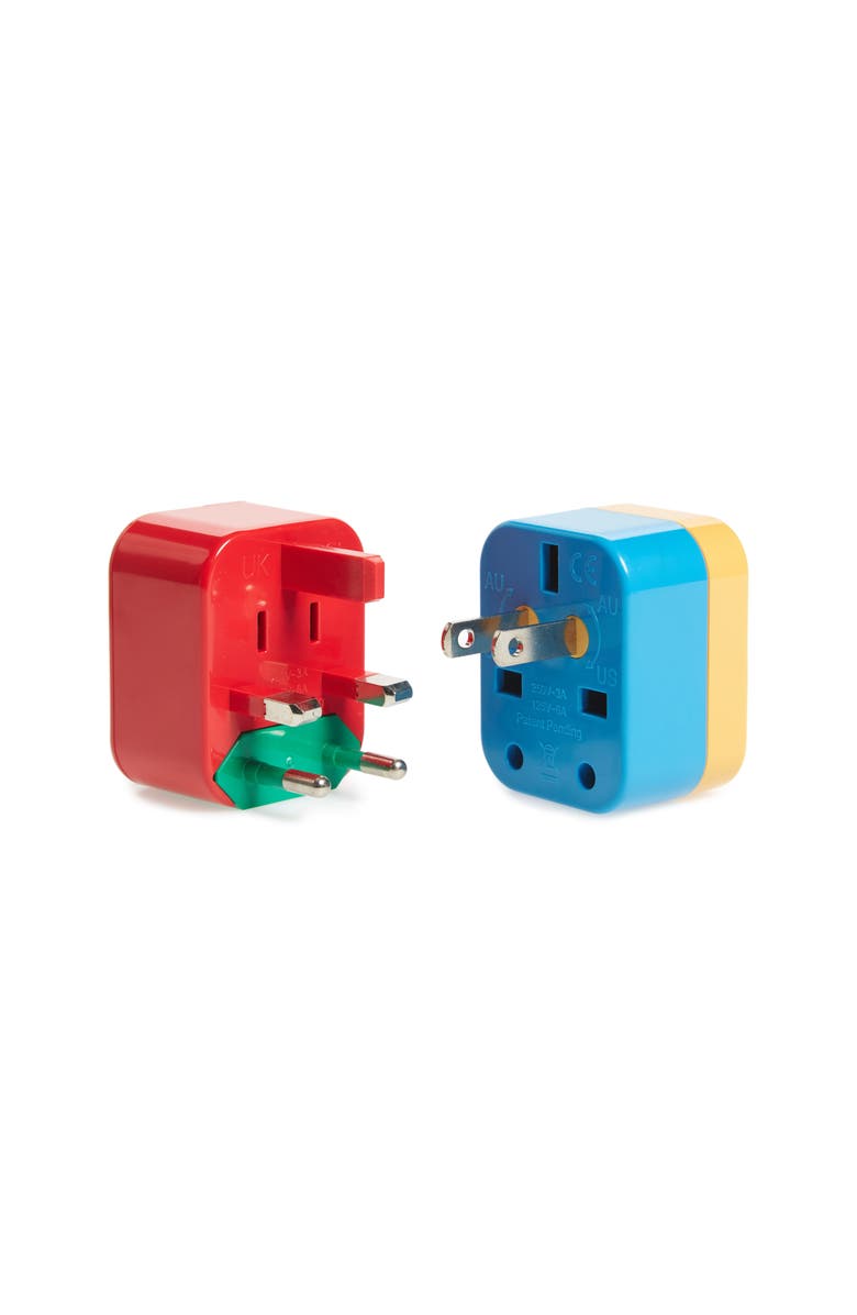 MoMA Design Store 4-in-1 Travel Adaptor, Main, color,