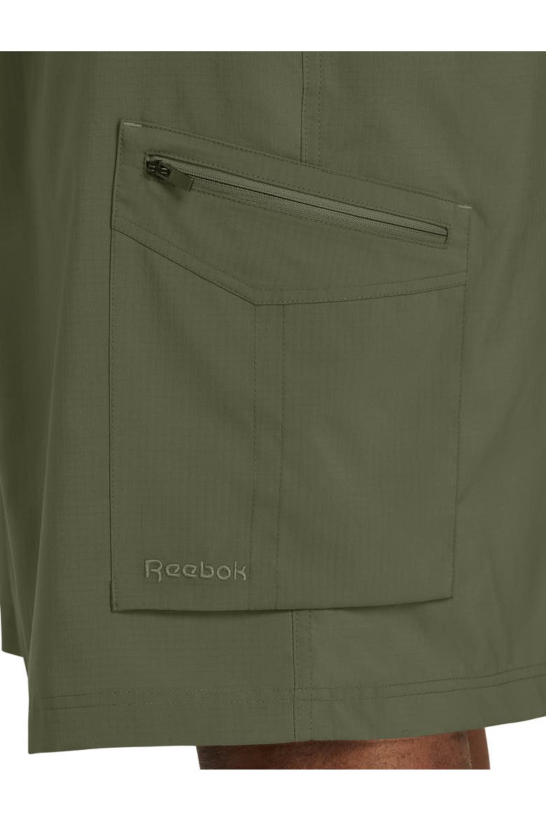 Big & Tall Performance Ripstop Cargo Shorts, Alternate, color, OLIVE