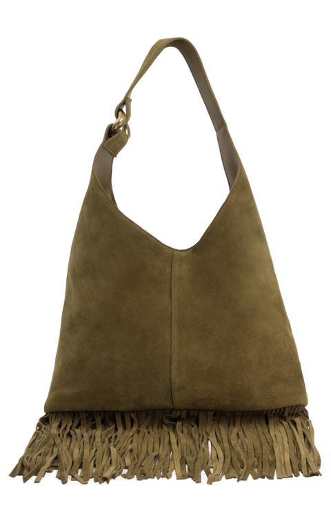 Wonders Suede Shoulder Bag