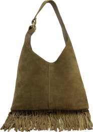 Jeffrey Campbell Wonders Suede Shoulder Bag