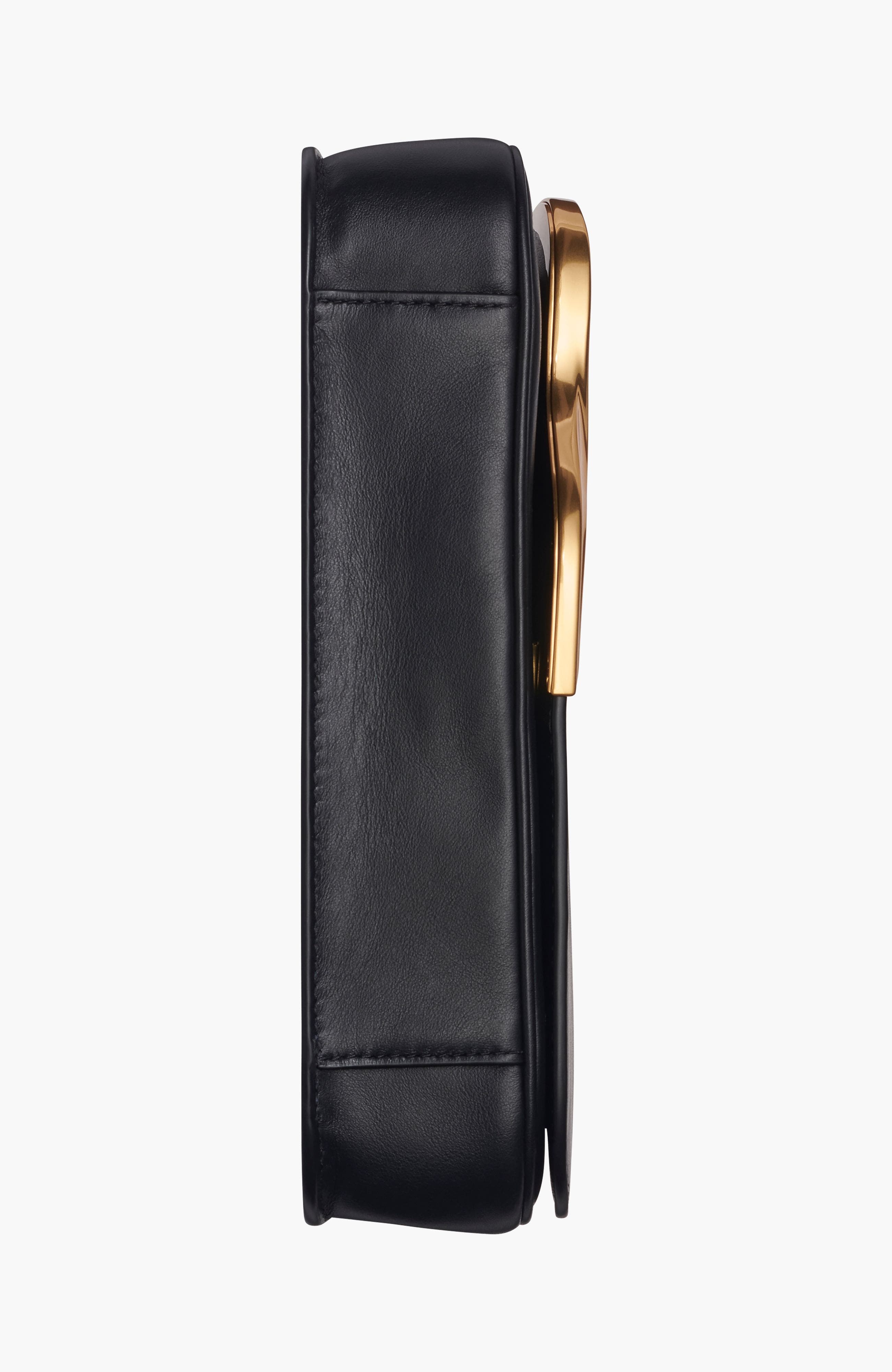 Donna Karan New York Malverne Convertible Clutch, Alternate, color, Black/Gold