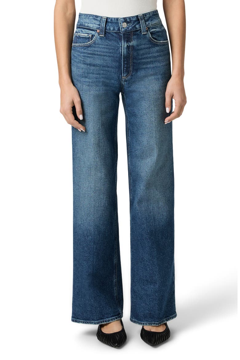 Sasha High Waist Wide Leg Jean, Main, color, MATTERHORN