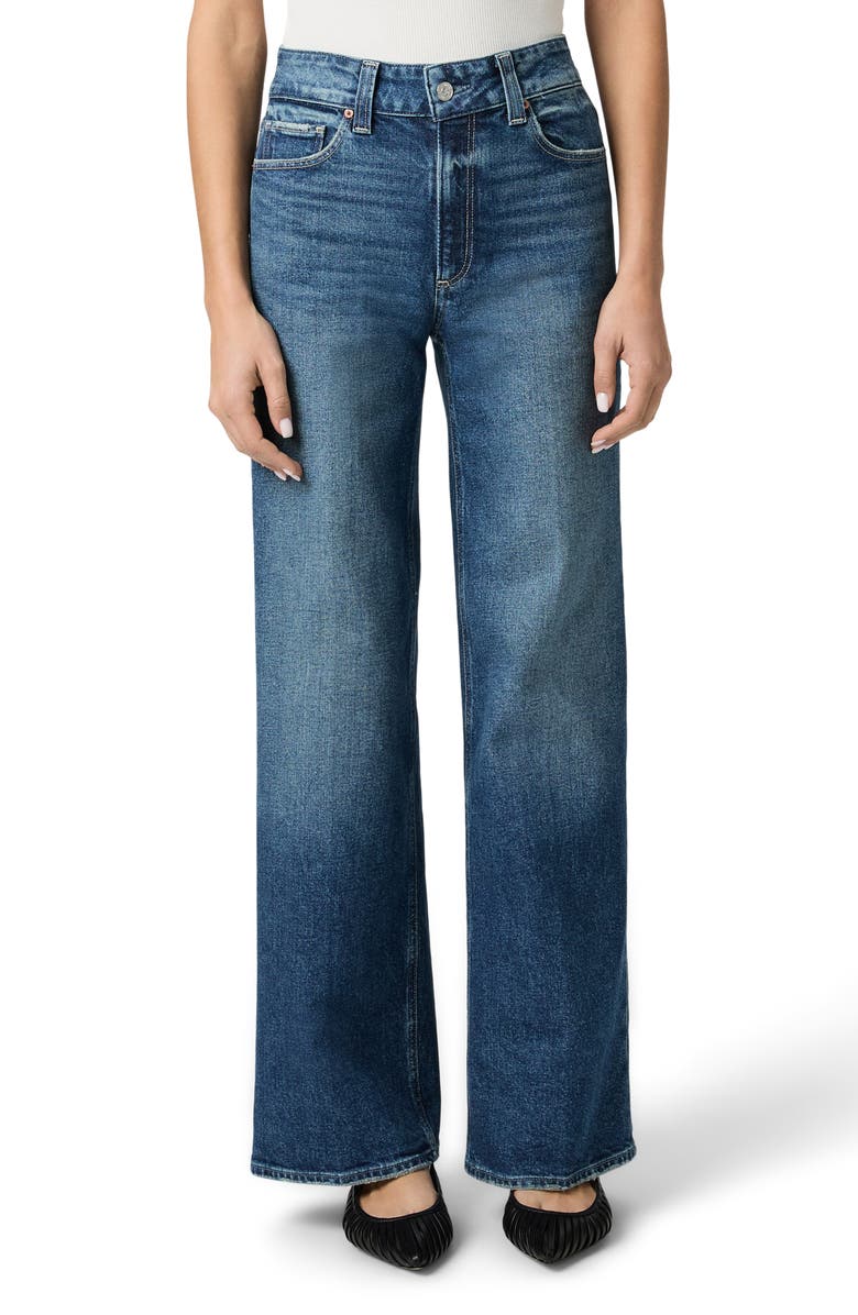 PAIGE Sasha High Waist Wide Leg Jean, Main, color, Matterhorn