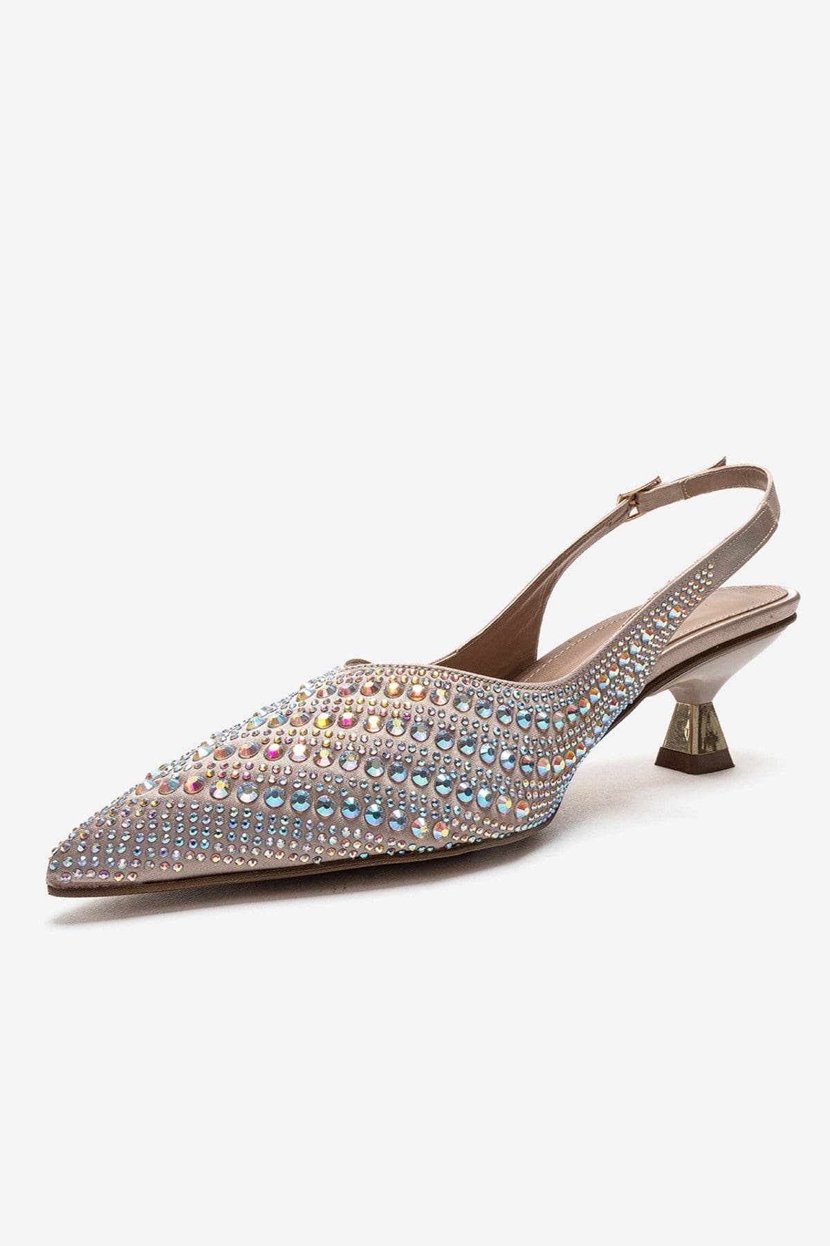 Royale Embellished Kitten Heel Pump, Alternate, color, Beige