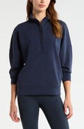 Zella Soft Luxe Half Zip Pullover
