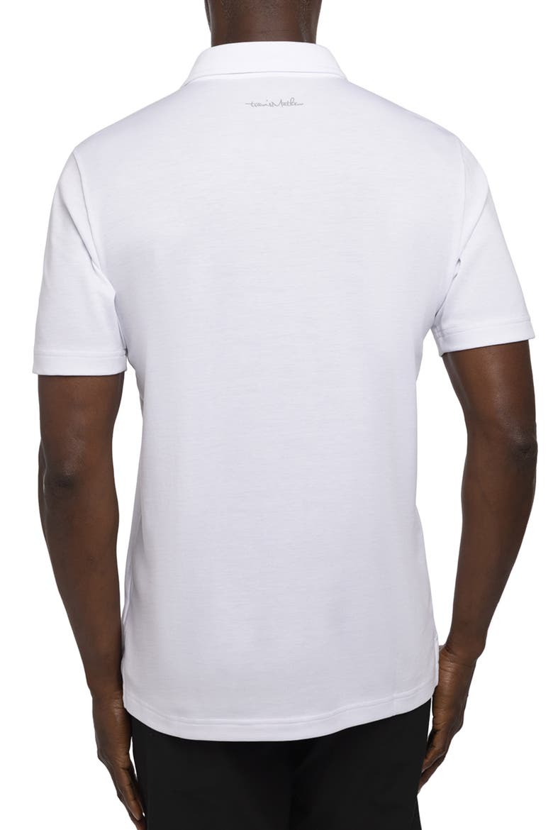 Tour Guide Embroidered Logo Polo, Alternate, color, WHITE
