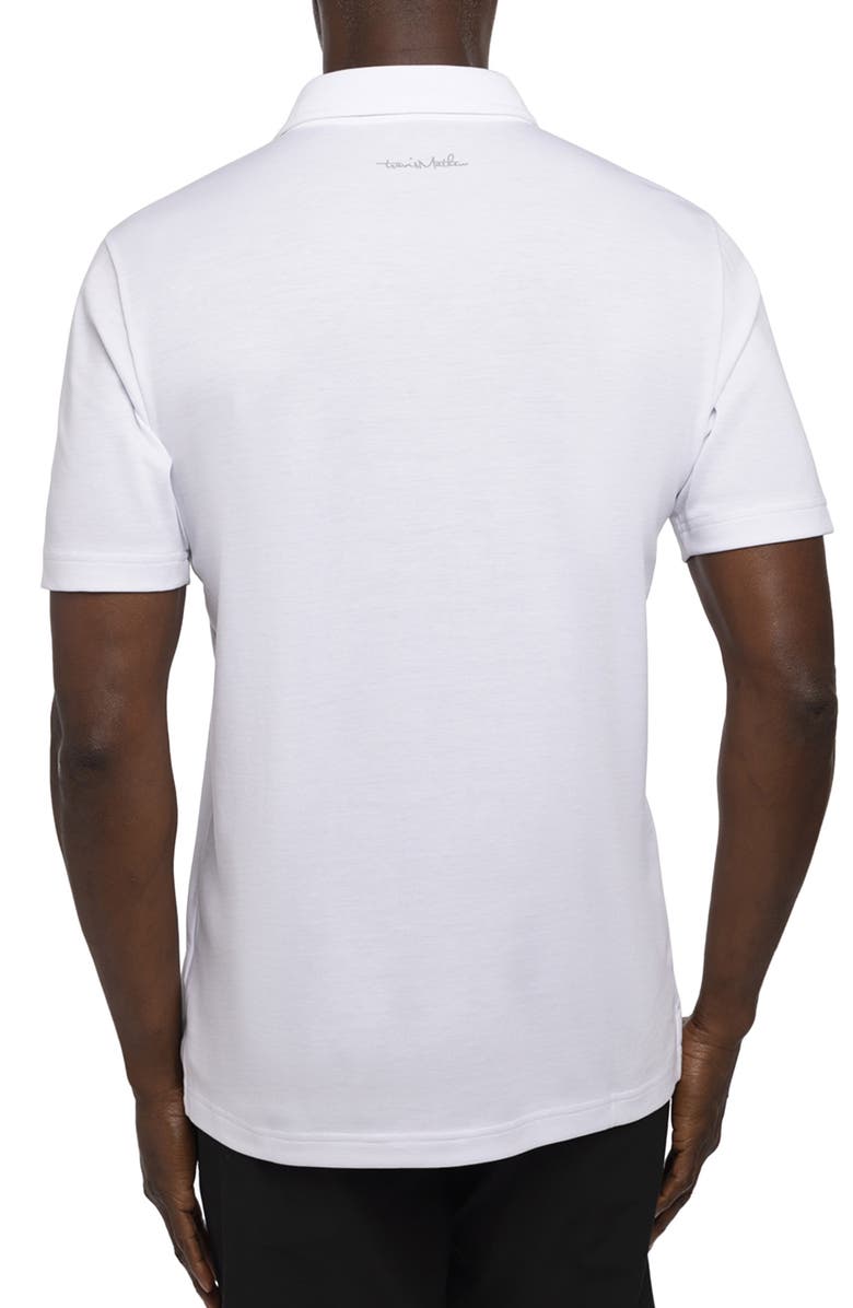 TravisMathew Tour Guide Embroidered Logo Polo, Alternate, color, White