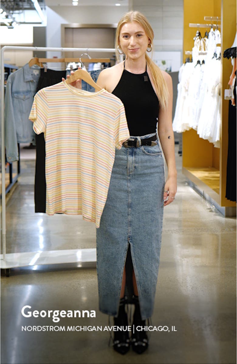Stripe T-Shirt, sales video thumbnail