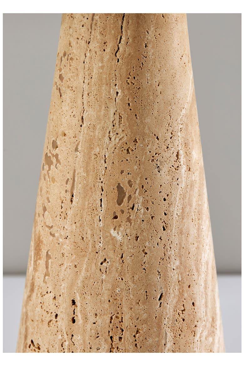 Travis Tall Table Lamp, Alternate, color, TRAVERTINE STONE