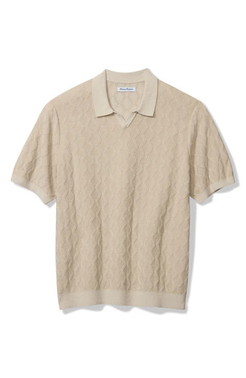 Ocean Waters Short Sleeve Polo