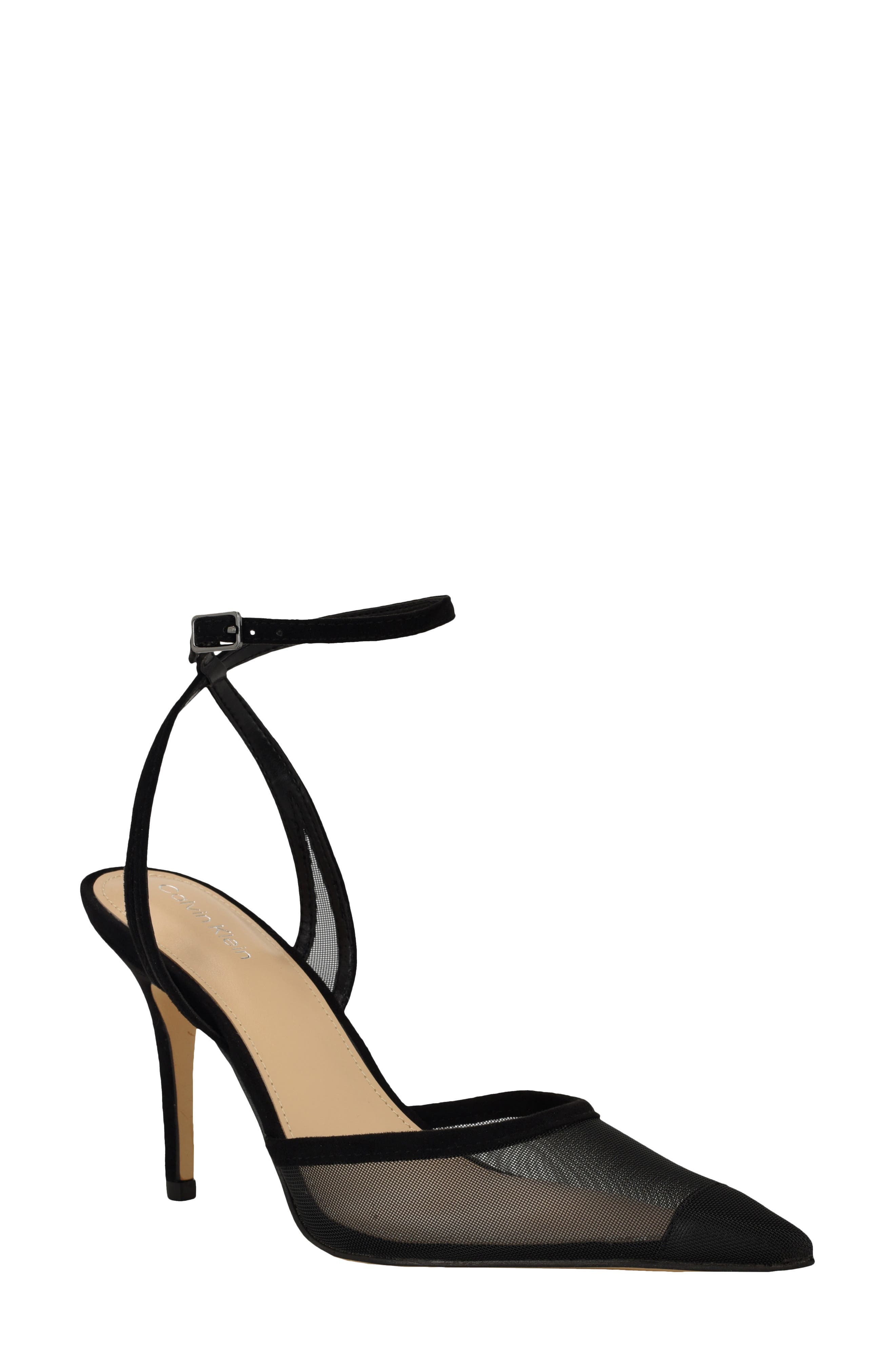 Calvin Klein Ozala Ankle Strap Pump, Main, color, 