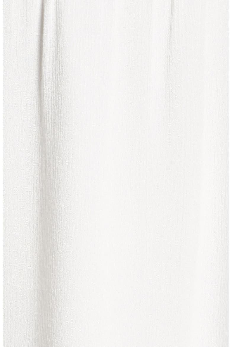 Lace Trim Peasant Minidress, Alternate, color, IVORY