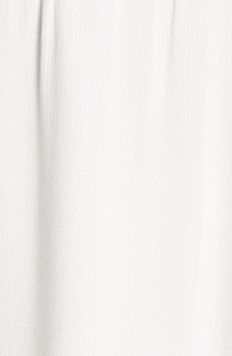 Charles Henry Lace Trim Peasant Minidress, Alternate, color, 