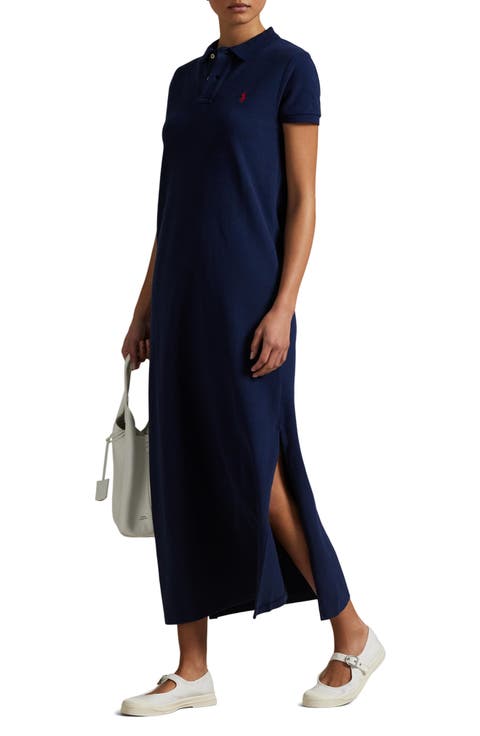 Cotton Piqué Polo Dress