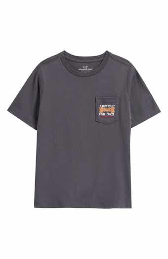 vineyard vines Kids' Eat Some Treats Glow in the Dark Pocket T-Shirt