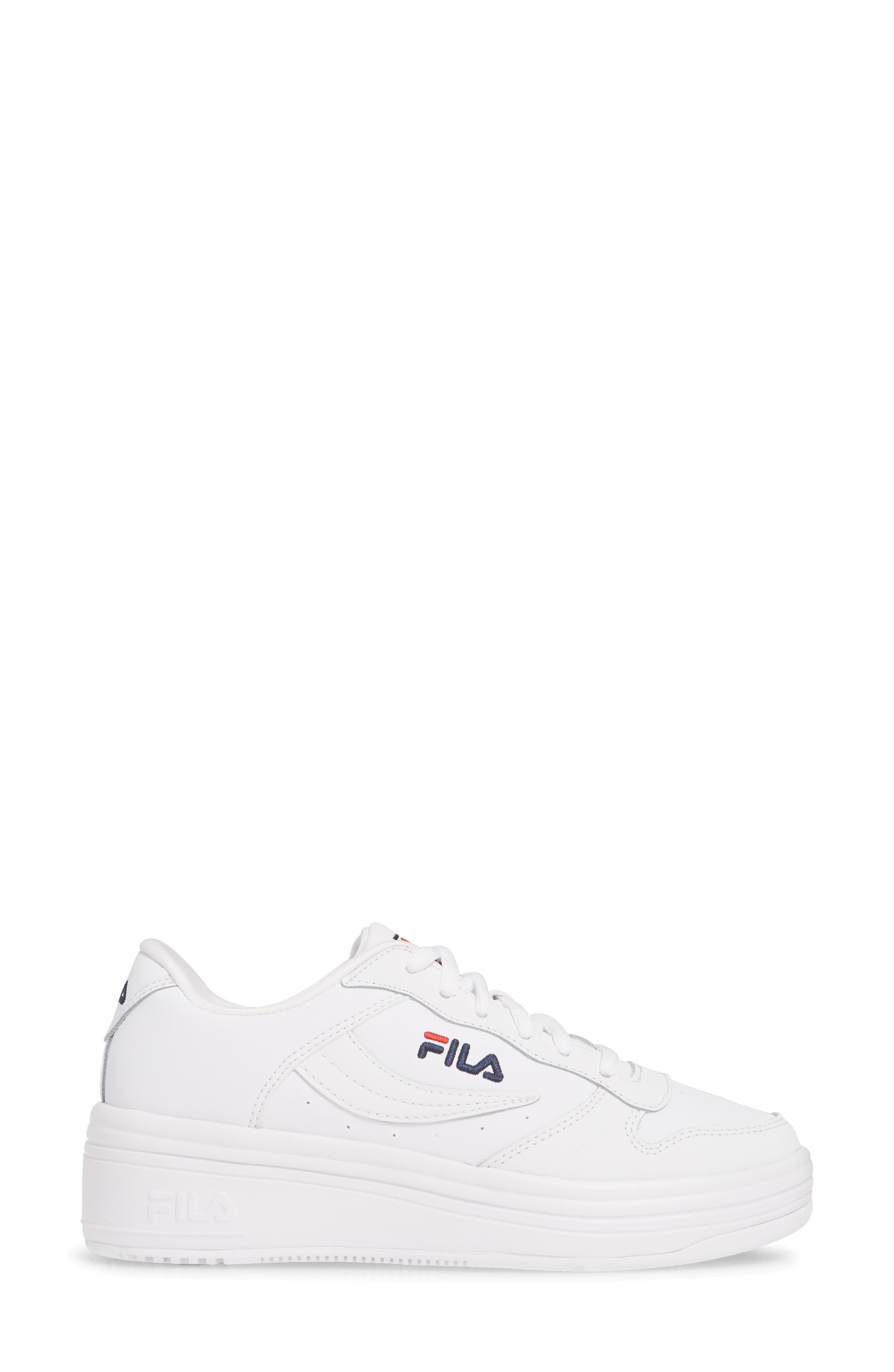 FILA WX-100 Sneaker, Alternate, color, White/ Navy/ Red