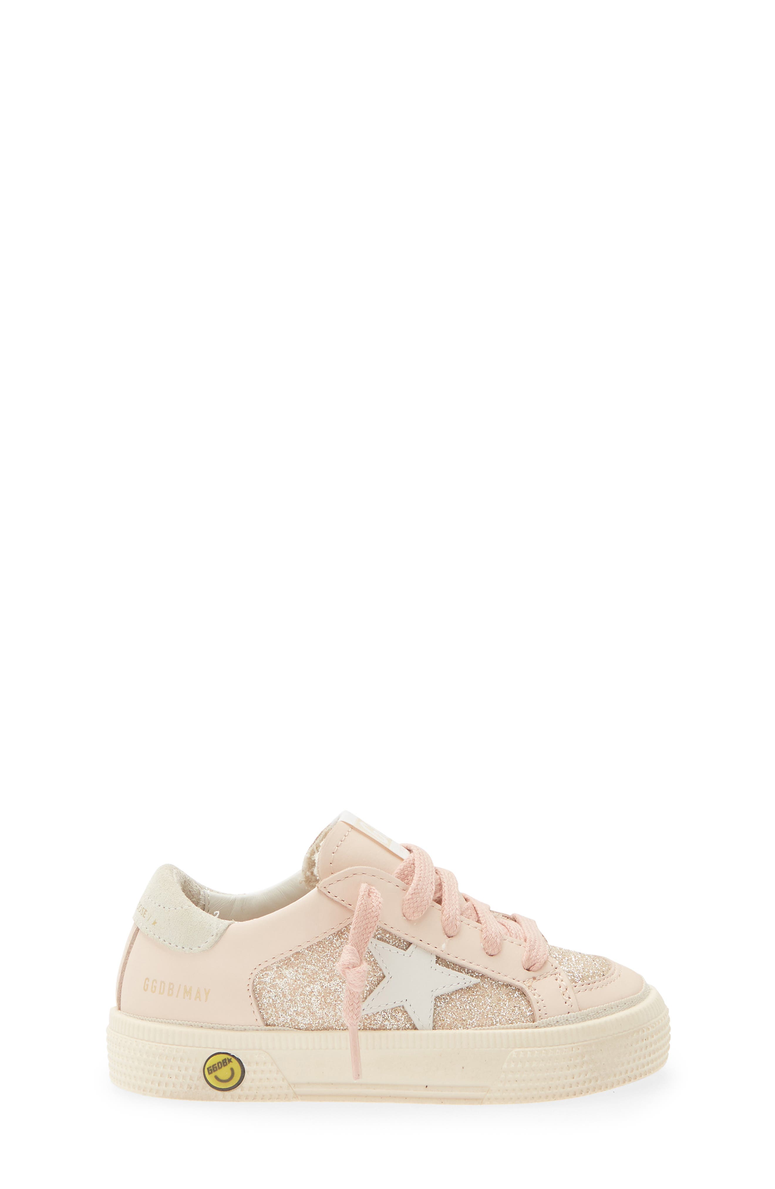 Kids' May Sneaker, Alternate, color, PALE PINK/ MILK/ GREY