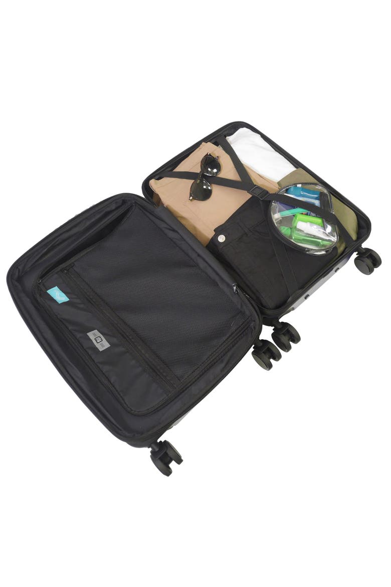 Squishmallows 22.5 Patch Hardside Carry-On Spinner, Alternate, color, BLUE