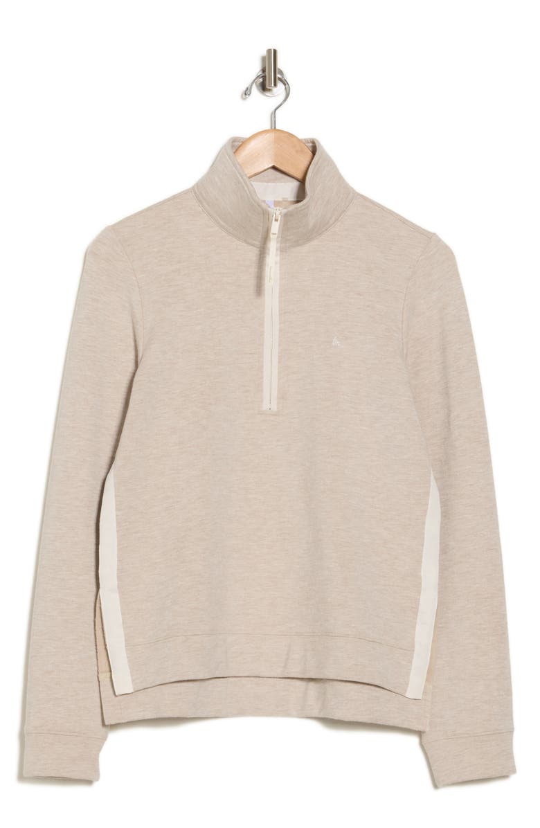 TravisMathew Delaney Half Zip Fleece Sweatshirt, Main, color, 