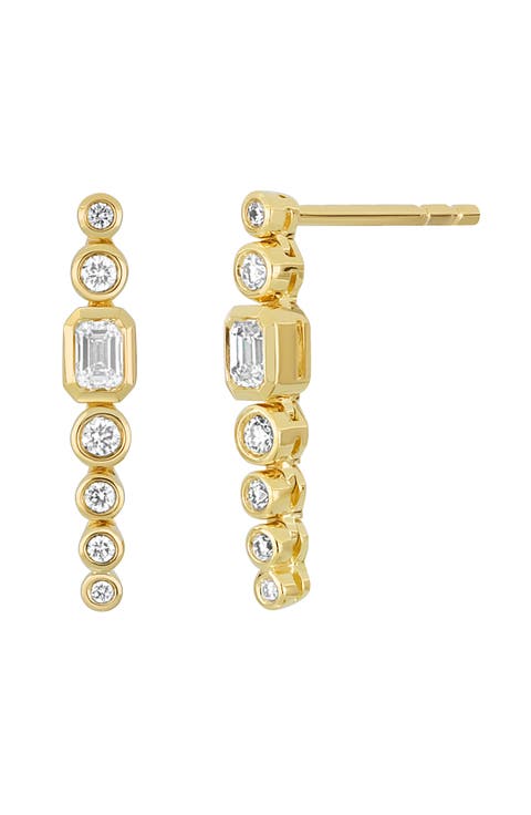 Gatsby Diamond Drop Earrings - 0.34ct.