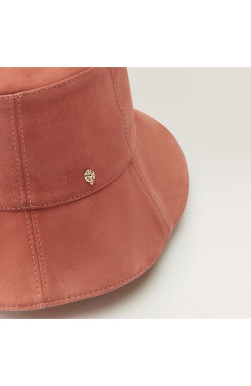 Helen Kaminski Whitney Leather Bucket Hat In Brown