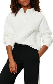 Sanctuary Quilted Sweatshirt