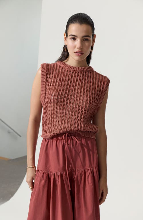 Deluc Boetti Open Stitch Sweater Vest