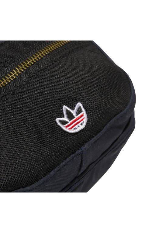 Adidas Originals X Clot By Edison Chen Canvas Belt Bag In Purple