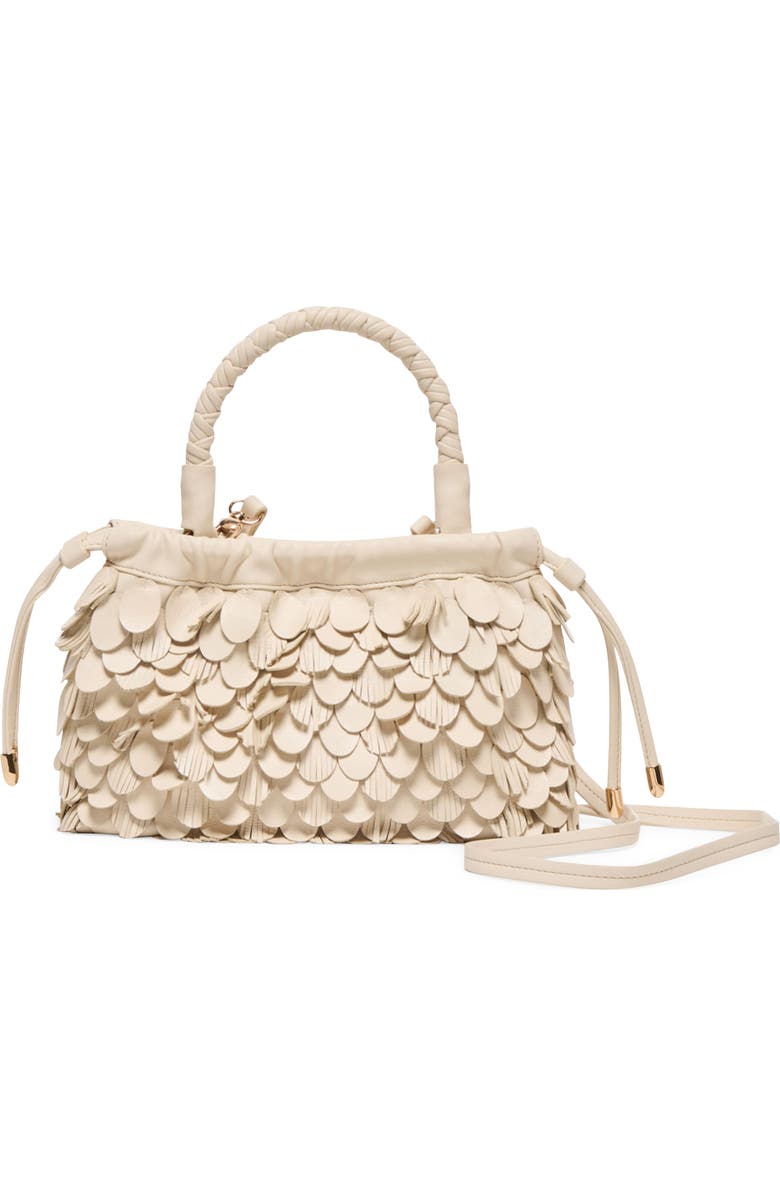 Dolce Vita Agatha Leather Handbag, Alternate, color, Ivory
