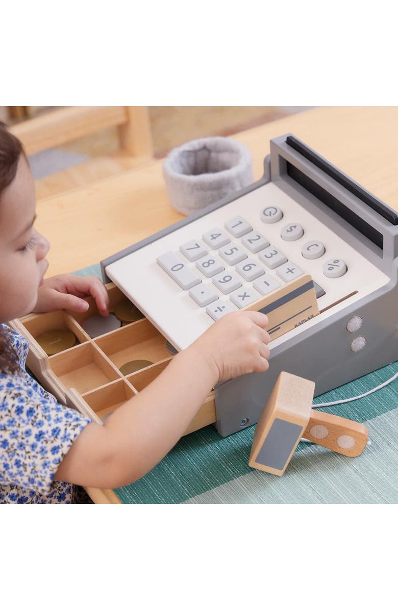 Kaplan Early Learning Company Pretend Play Cash Register, Alternate, color, Multicolored