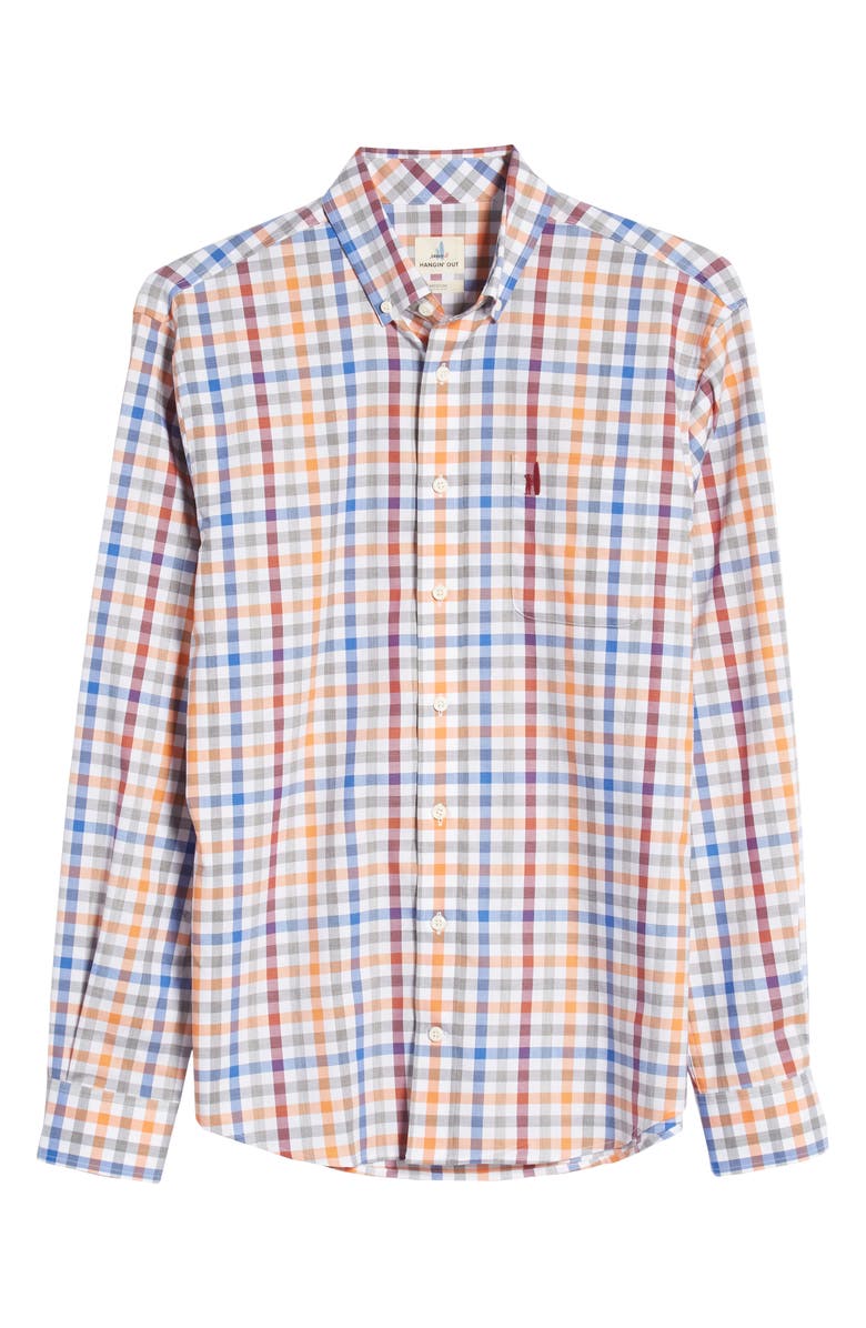 johnnie-O Jackson Check Button-Down Shirt, Alternate, color,