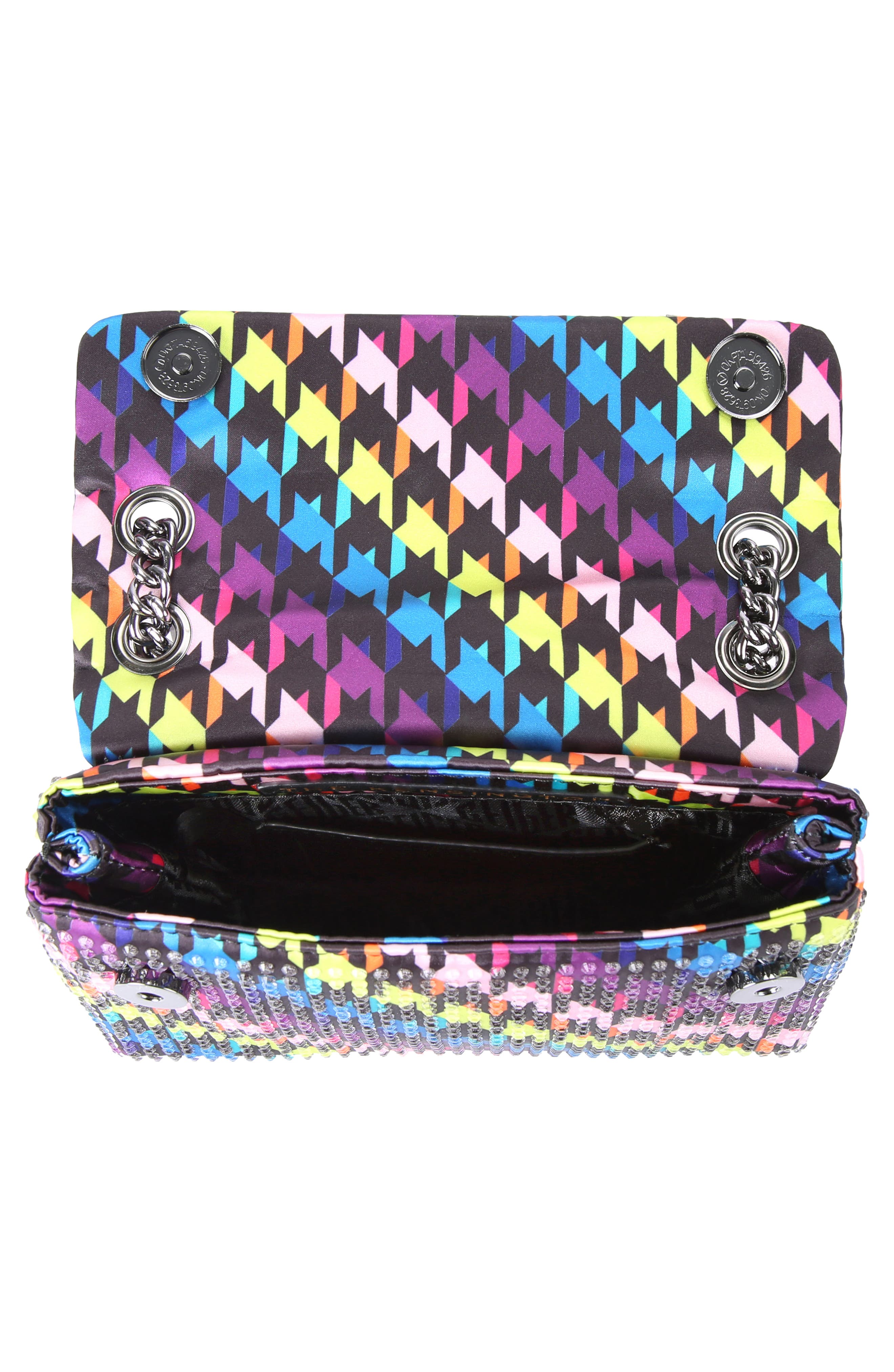 Kurt Geiger London Mini Kensington Crystal Convertible Crossbody Bag, Alternate, color, 