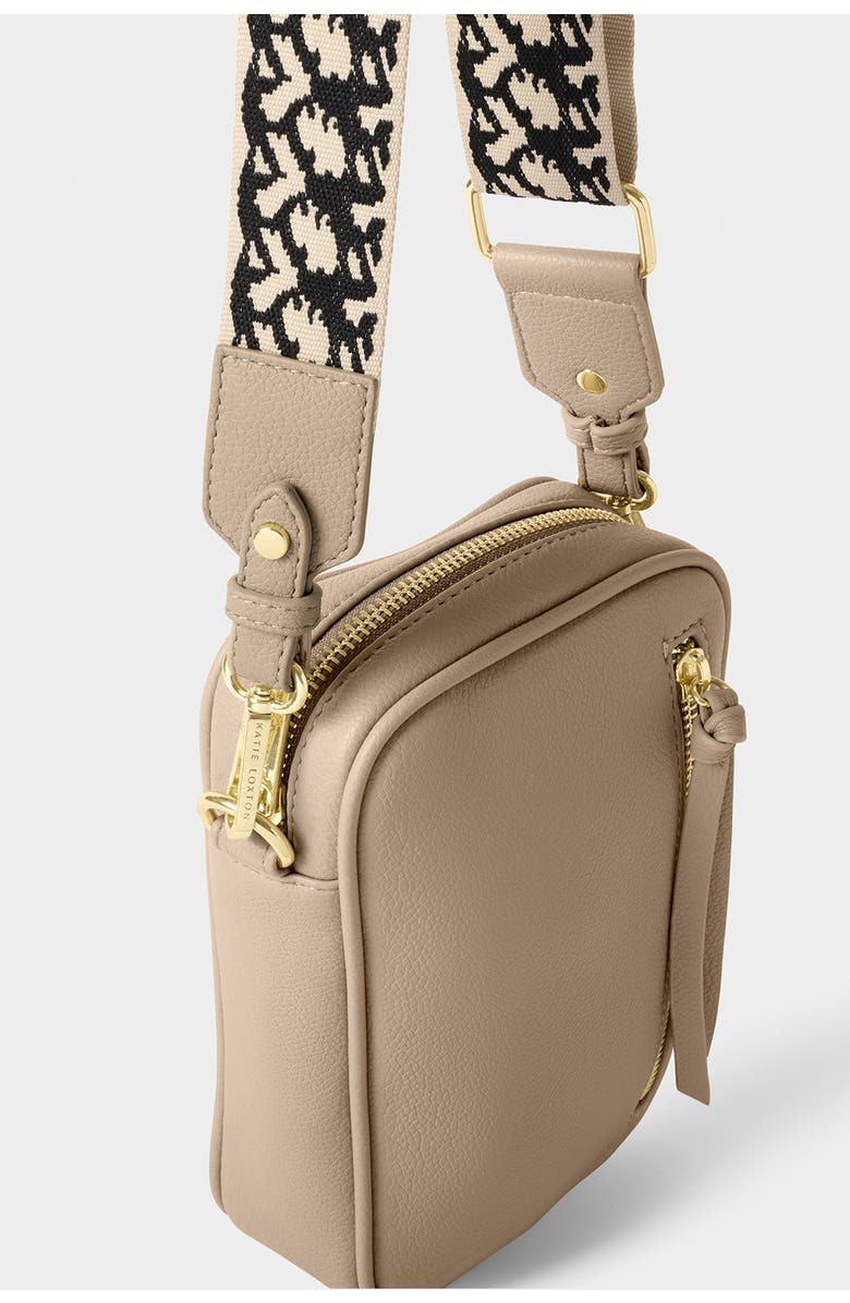 Katie Loxton Hallie Small Crossbody Bag in Light Taupe, Alternate, color, Light Taupe