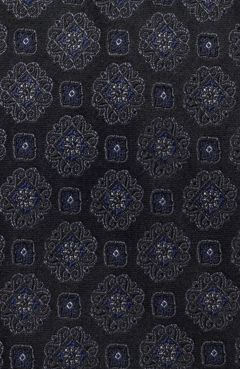 Nordstrom Shaffer Medallion Jacquard Silk Tie, Alternate, color,