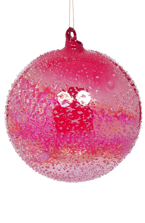 Sparkling Ombre Ornament, Large, Set of 4