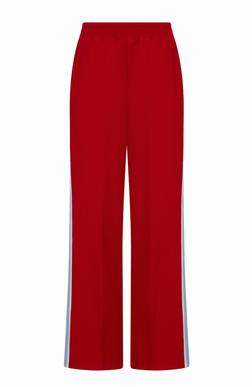 Romy Willa Wool Pant In Red