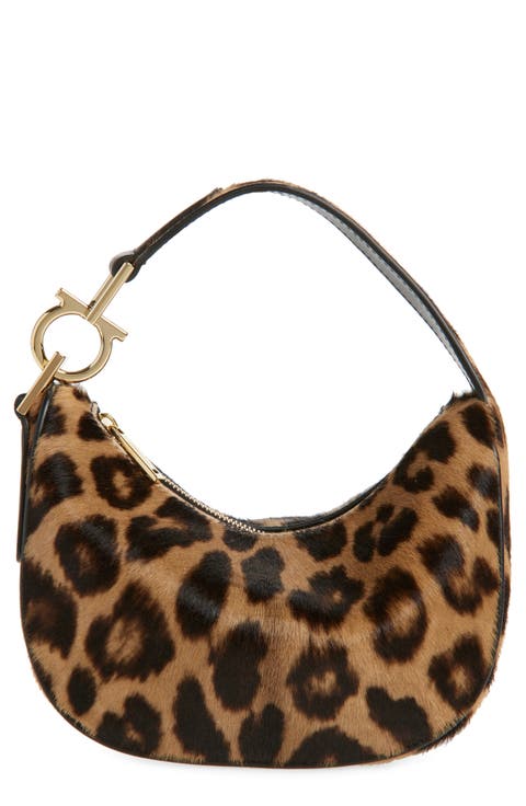 Mini Smile Leather Top Handle Bag