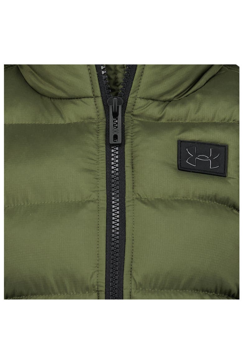 Kids' Water Repellent Mixed Media Jacket, Alternate, color, MARINE OD GREEN