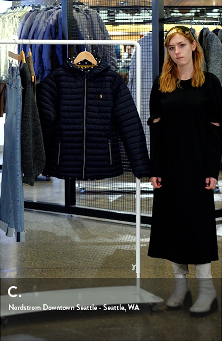 Snug Packable Hooded Puffer Jacket, sales video thumbnail