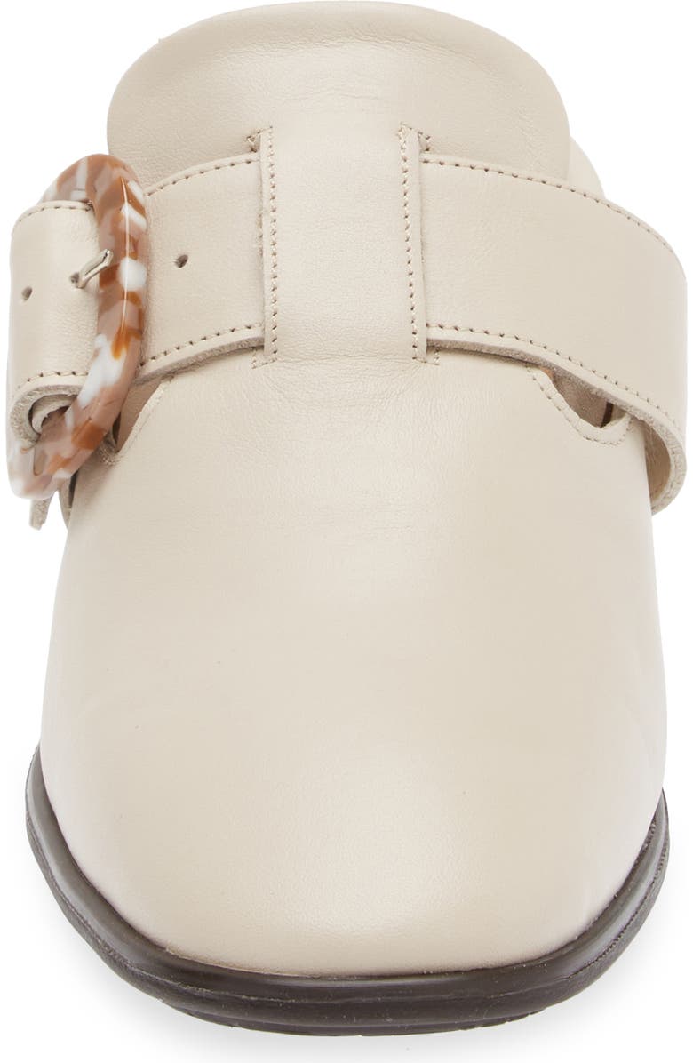 Naot Choice Mule, Alternate, color, Soft Ivory Leather