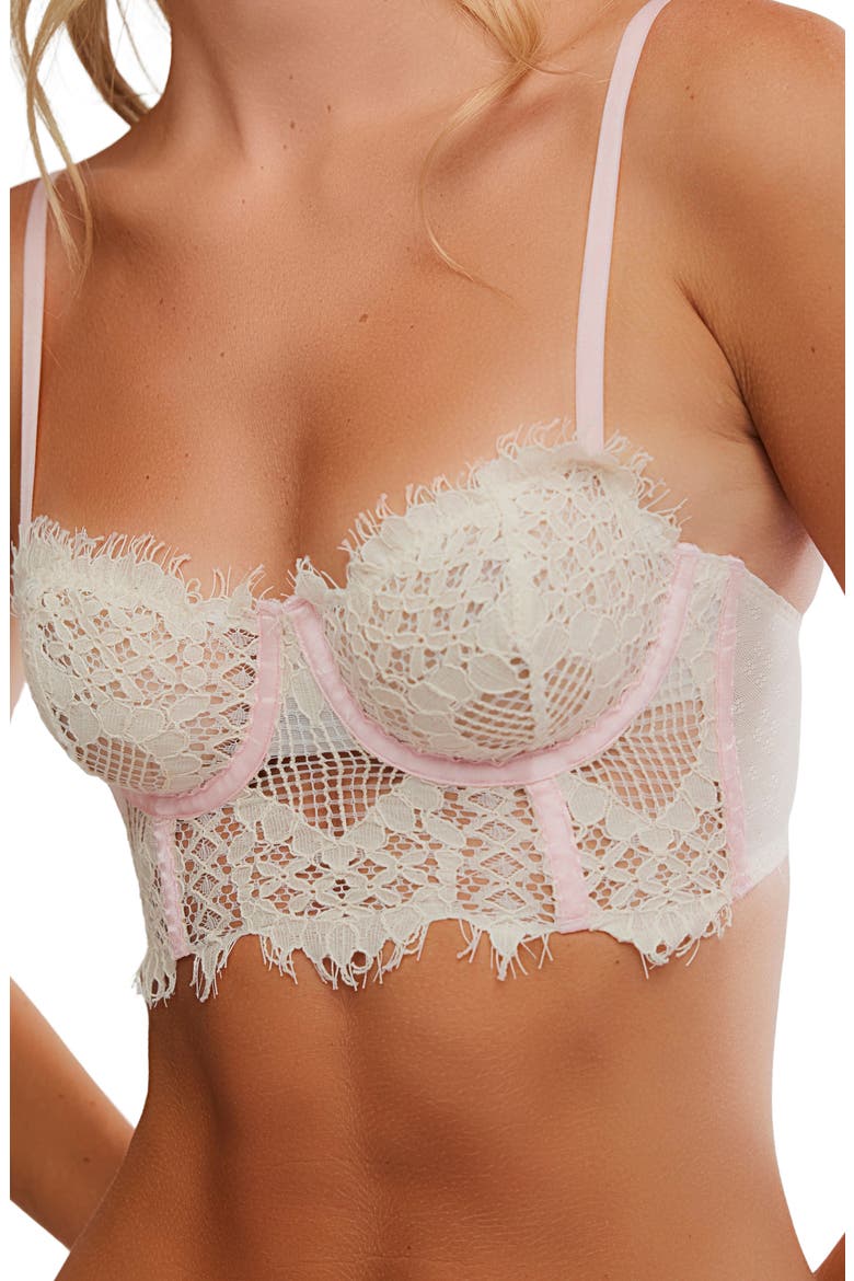 Sweet Love Underwire Balconette Bra, Alternate, color, TEA
