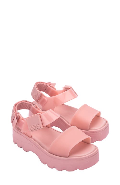 Melissa Kick Off Platform Sandal in Pink 