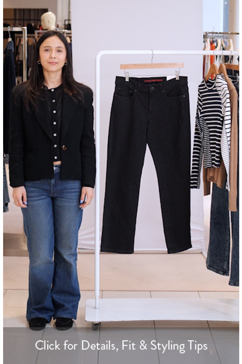 Sweet Straight Leg Jeans video