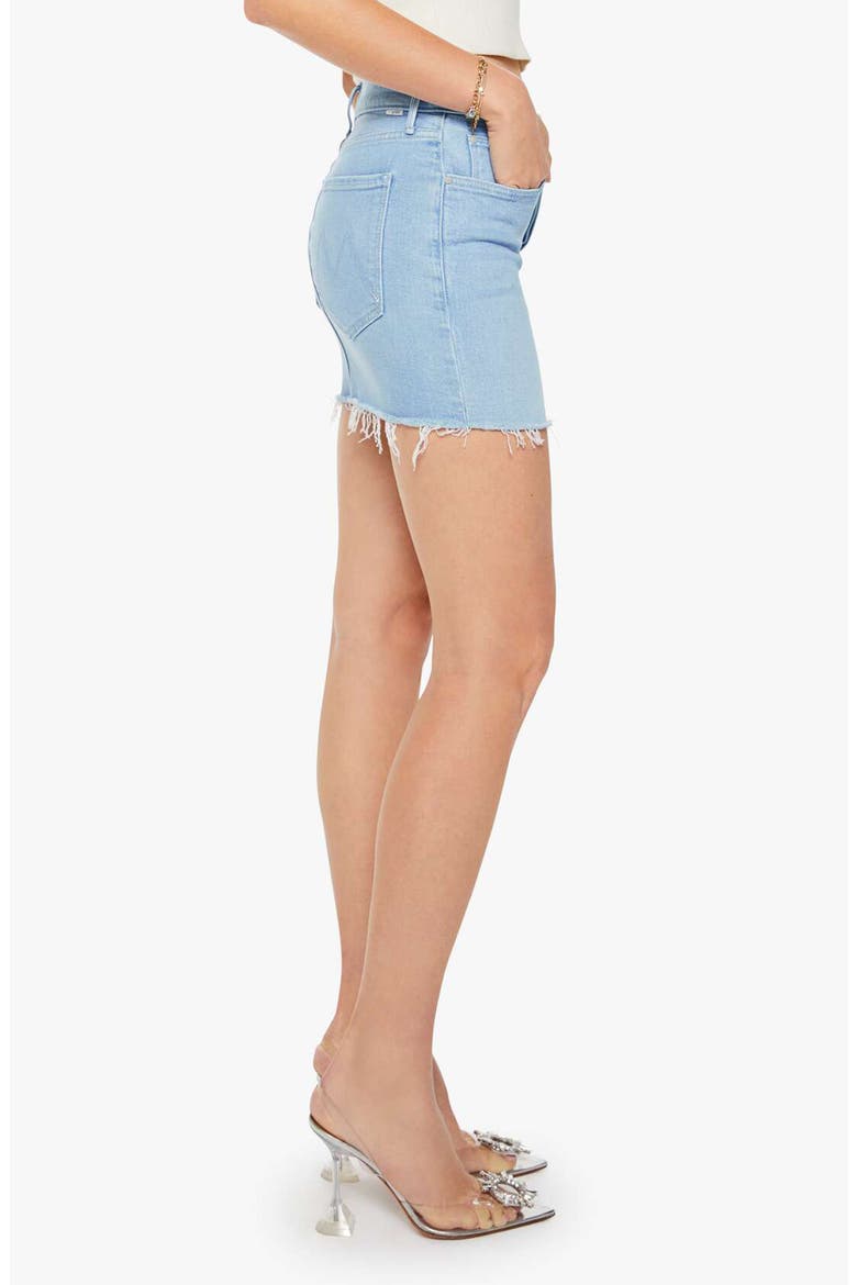 The Vagabond Denim Miniskirt, Alternate, color, SAUCED BY SIX