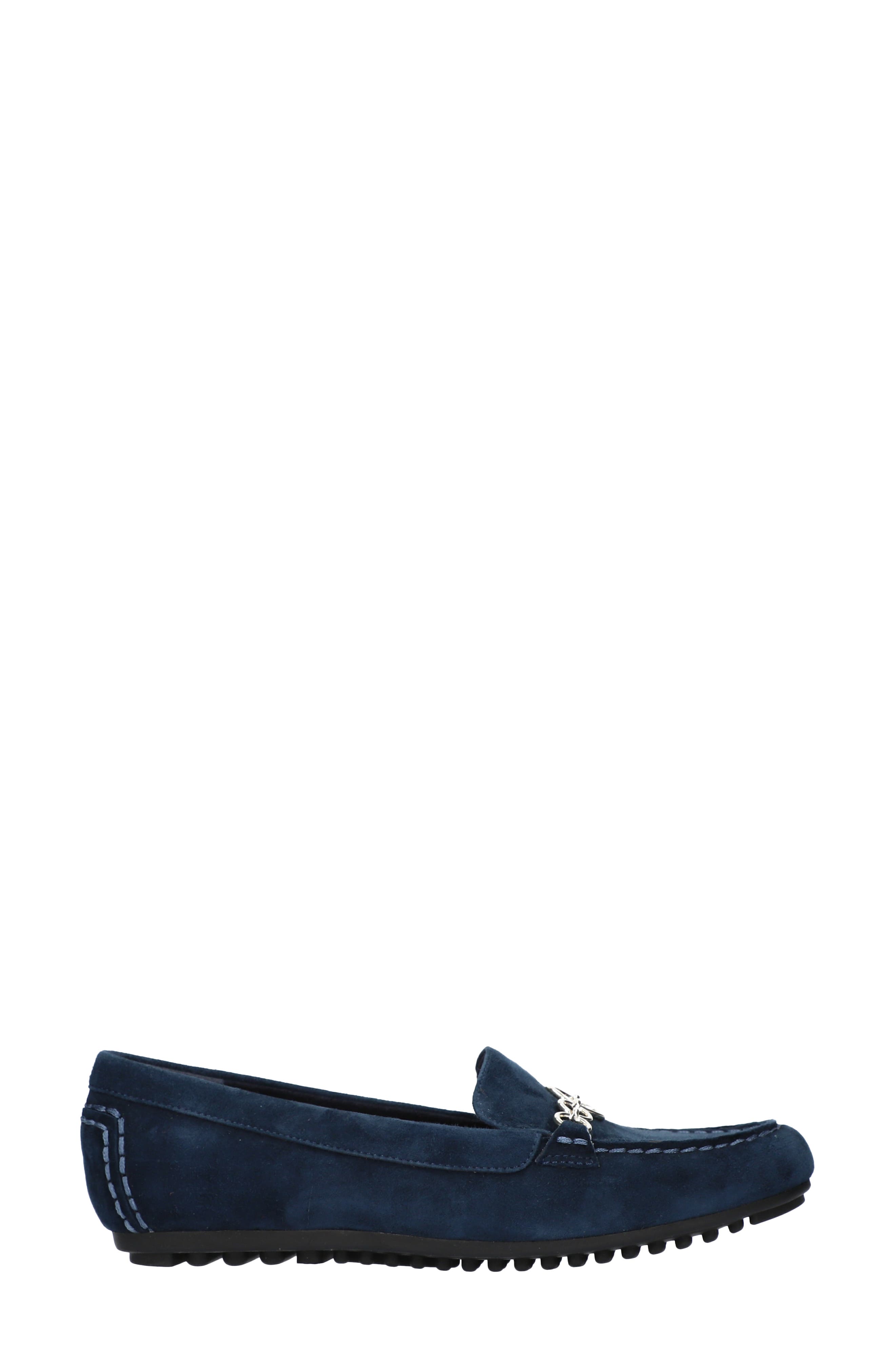 Elizabeth Loafer(Women), Alternate, color, NAVY SUEDE