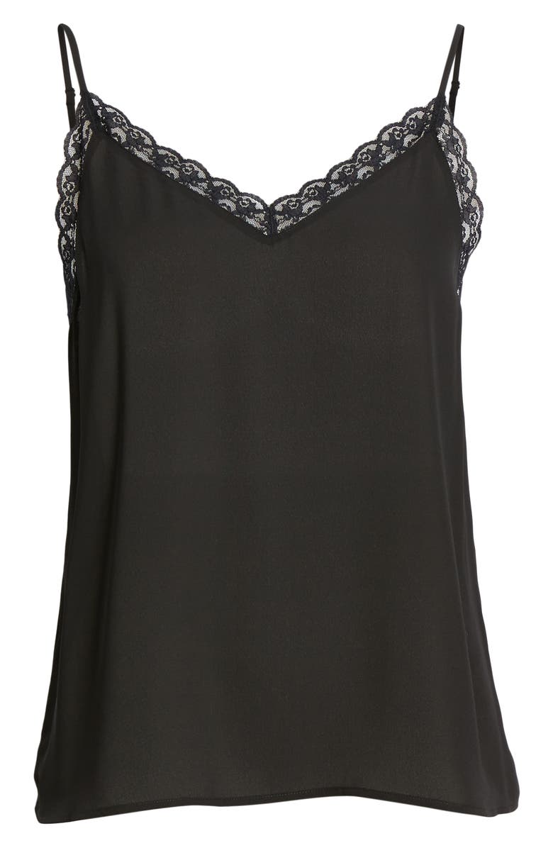 Halogen<sup>®</sup> Lace Trim Camisole, Alternate, color, 