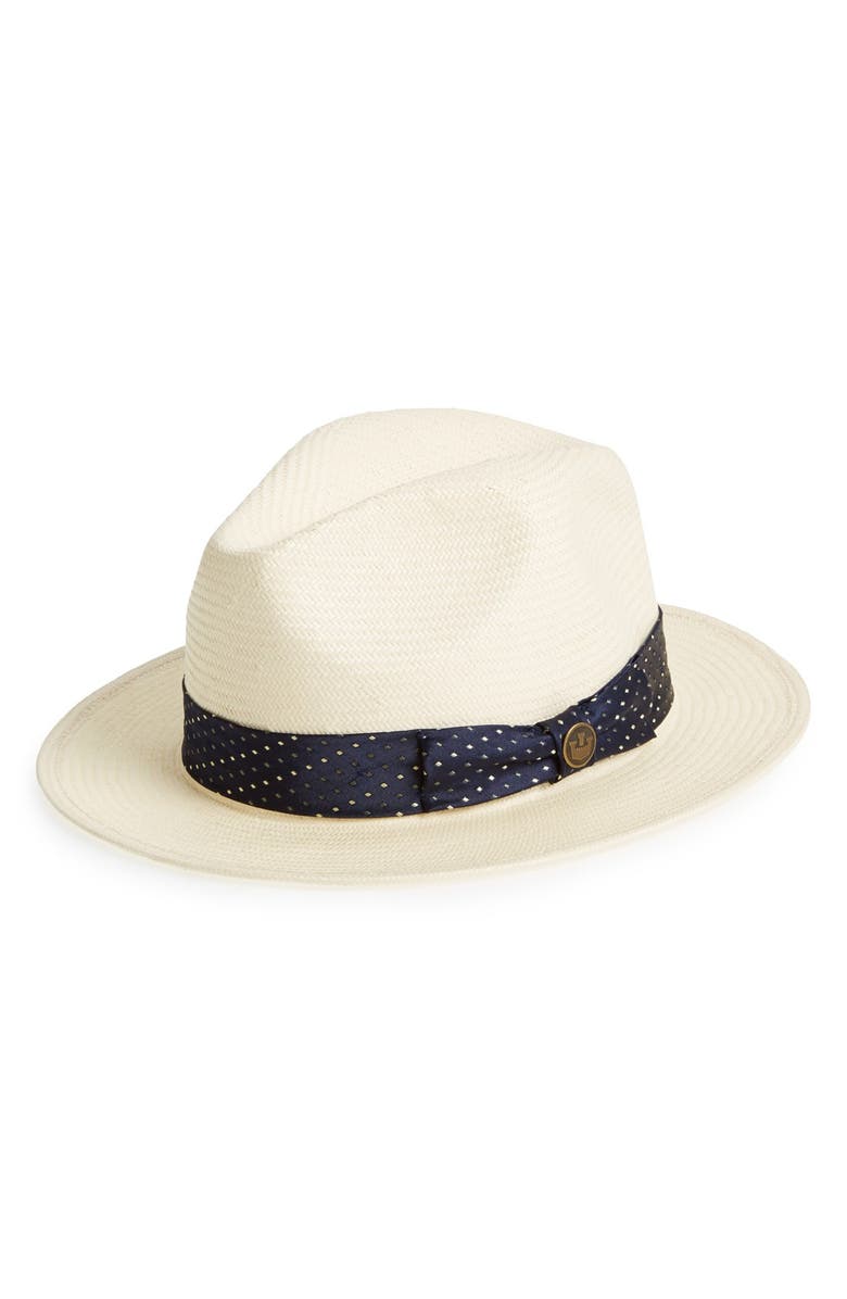 Goorin Bros. Goorin Brothers 'Hawk Eye' Straw Fedora, Main, color, 